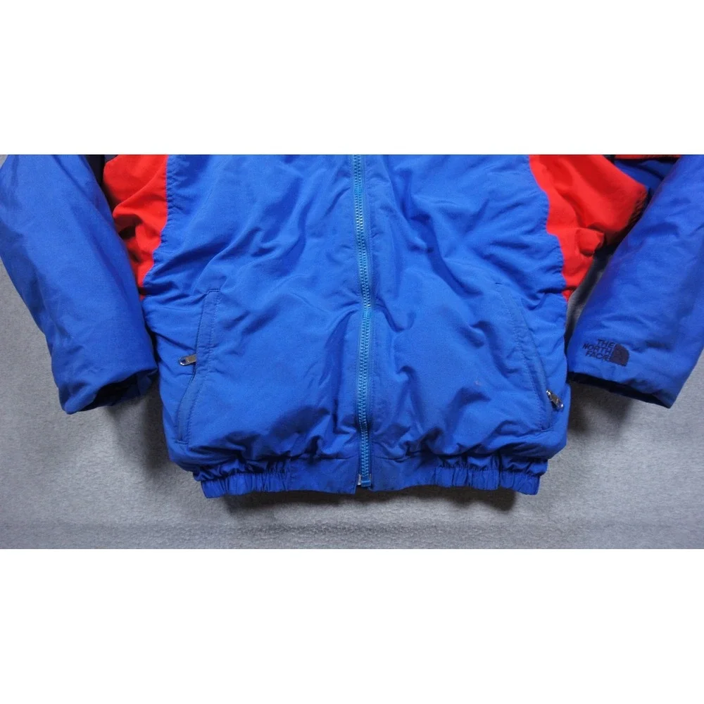 Vintage The North Face Jacket Mens Large Blue Colorblock 90s Ski Outdoors USA